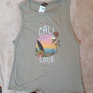 Cali Love Graphic Muscle Tee